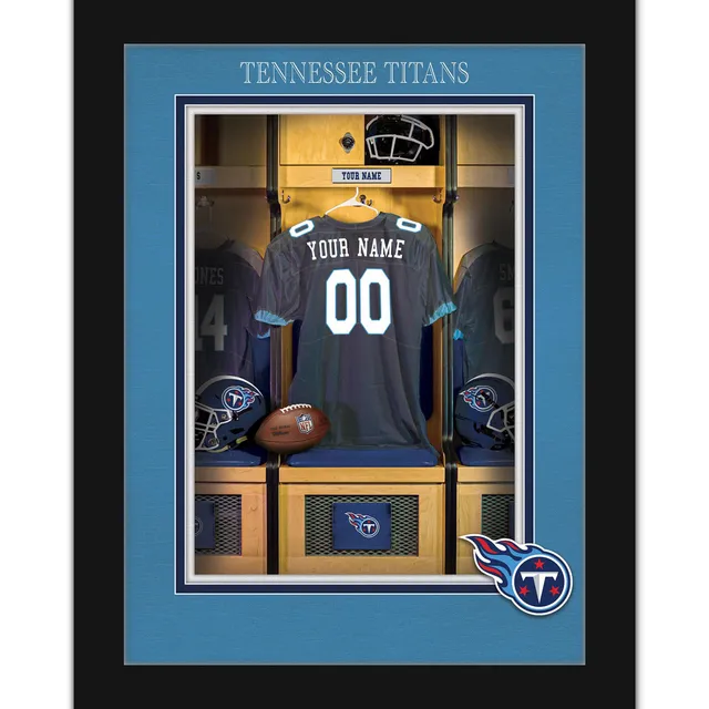 Tennessee Titans NFL Personalized Locker Room Print