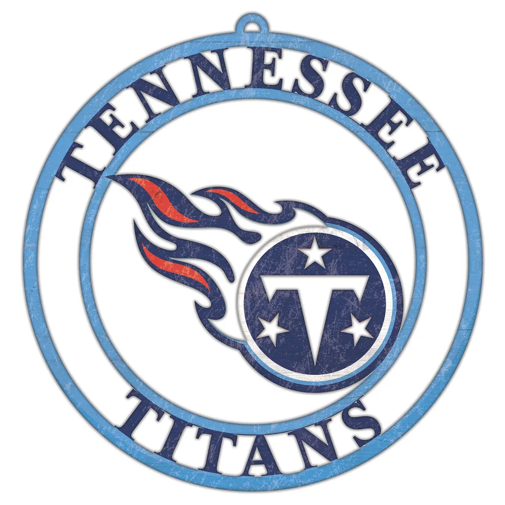 Lids Tennessee Titans 16'' Team Color Logo Cutout