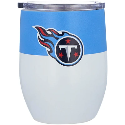 Titans du Tennessee 16 oz. Gobelet incurvé en acier inoxydable Colorblock