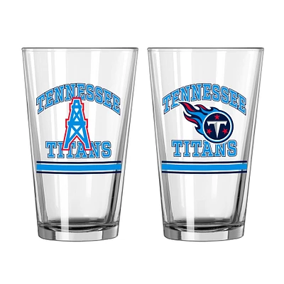 Tennessee Titans 16oz. Pint Glass Two Pack