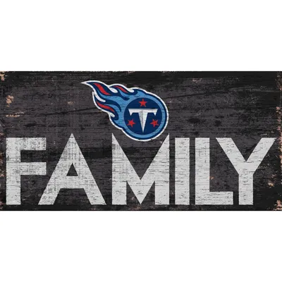 Tennessee Titans 6'' x 12'' Family Sign