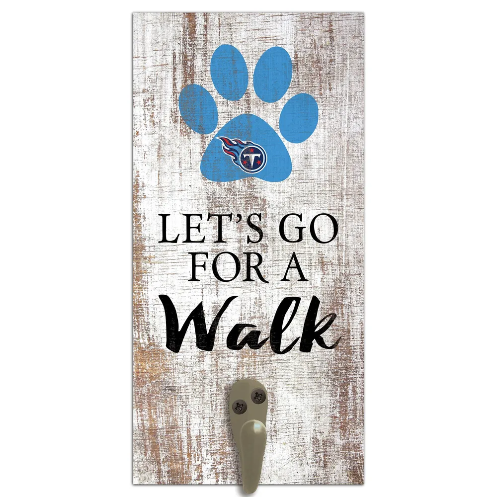 Lids Tennessee Titans 6'' x 12'' Leash Holder Sign