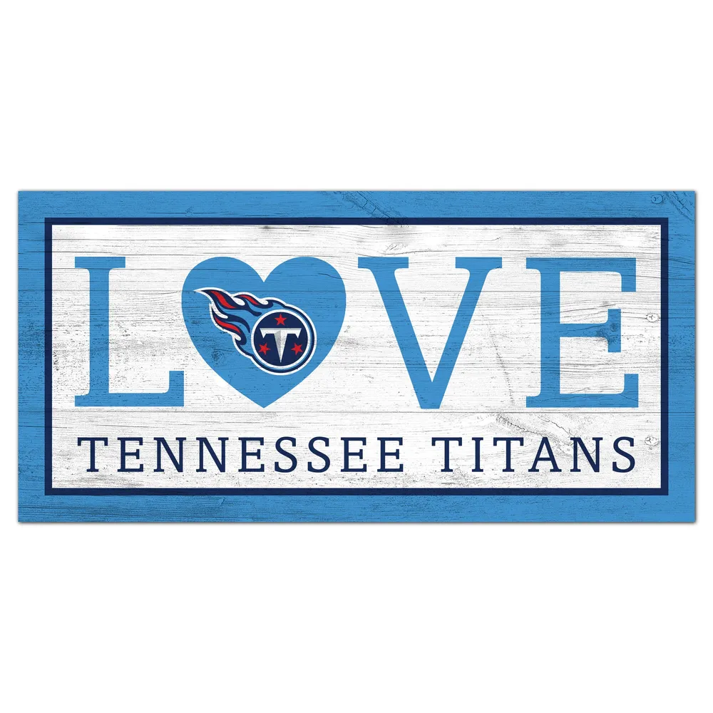 12” Tennessee Titans Round Sign