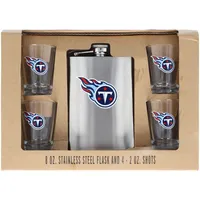 Chicago Bears Stainless Steel Flask & Shot Glass Set