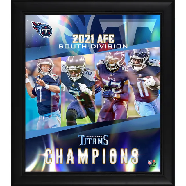 Tennessee Titans Framed 15 x 17 2021 AFC South Division Champions Collage