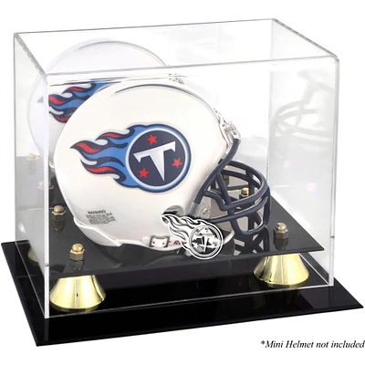 Vitrine de présentation du mini casque Golden Classic des Tennessee Titans