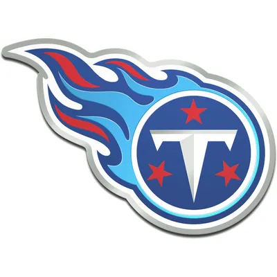 Tennessee Titans Metallic Freeform Logo Auto Emblem