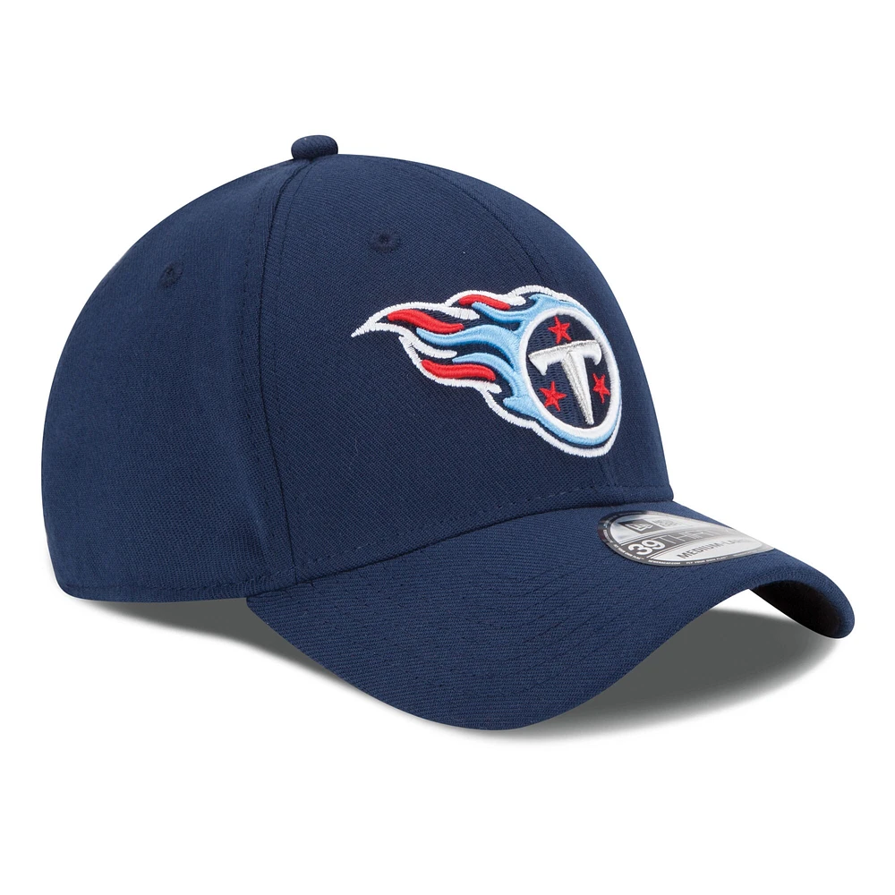 Casquette Flex Classique 39THIRTY Team New Era Tennessee Titans bleu marine