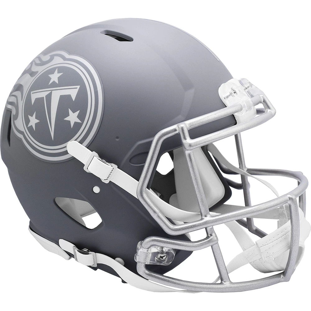 Casque authentique Riddell 2024 Slate Alternate Speed des Tennessee Titans