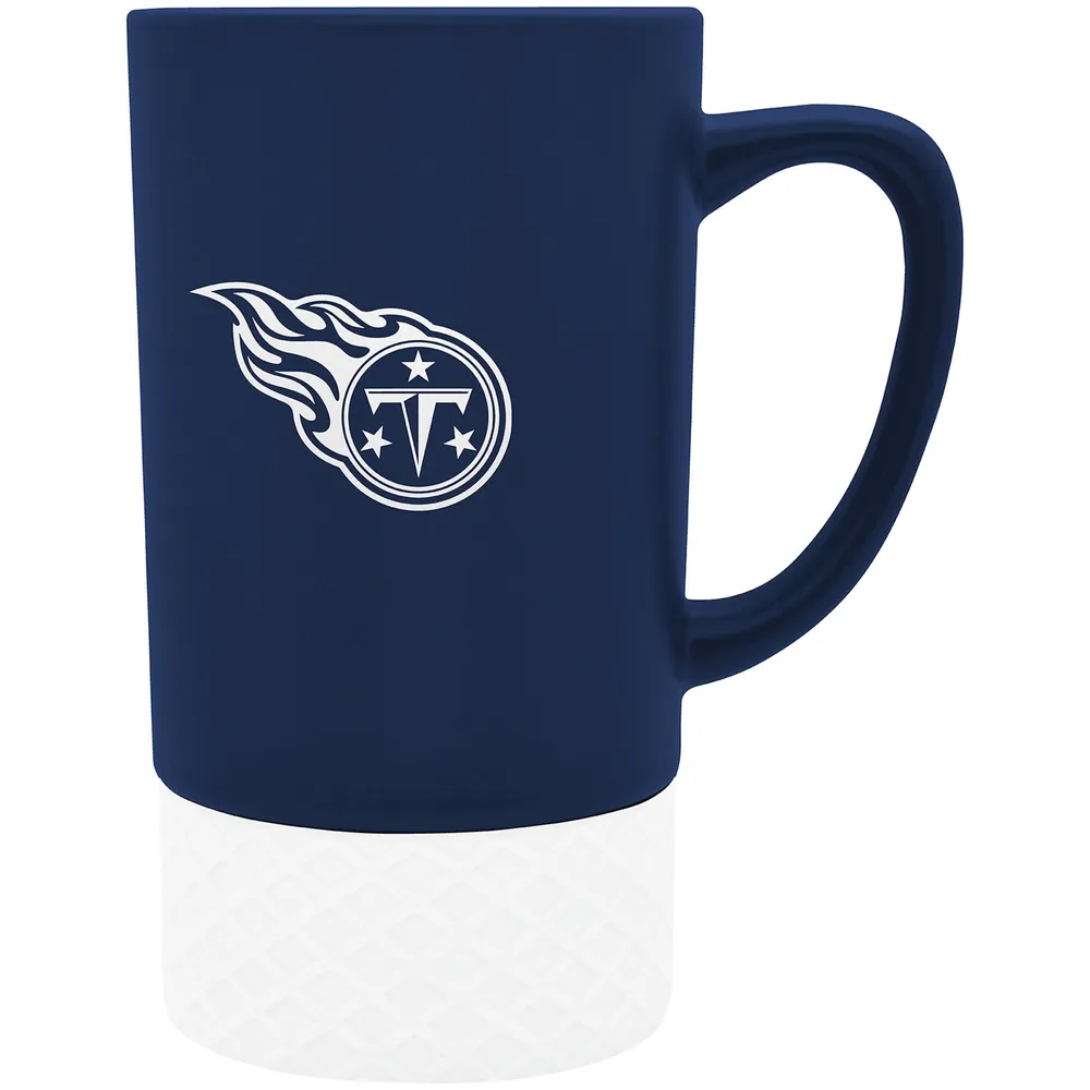 Lids Tennessee Titans Team Logo 16oz. Laser Etched Jump Mug