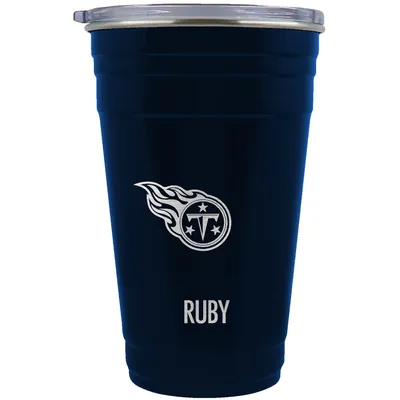 Tennessee Titans Team Logo 22oz. Personalized Tailgater Travel Tumbler