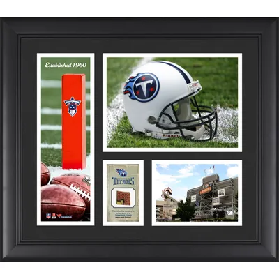 Treylon Burks Tennessee Titans Framed 15 x 17 Player Collage with a Piece  of Game-Used Ball