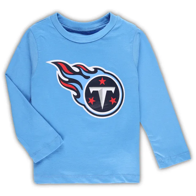 Tennessee Titans Fanatics Branded Team Lockup Logo T-Shirt - Light Blue