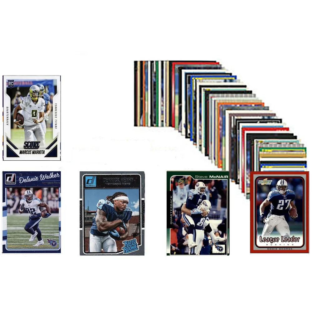 Lids Tennessee Titans Trading Card 50-Count Set