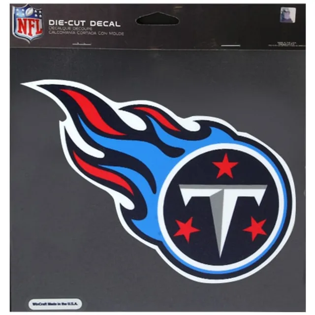 Tennessee Titans Die Cut Static Cling Decal Sticker 5 X 5 NEW!! Car Wi –  Hub City Sports