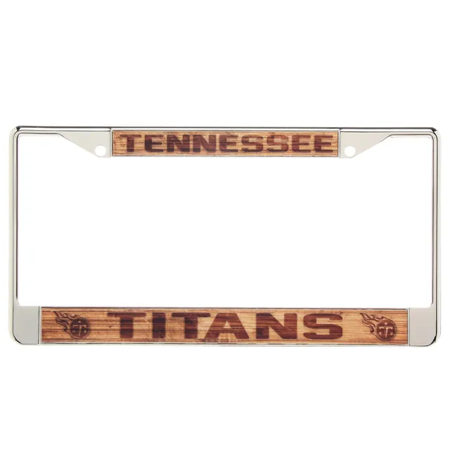 Dallas Cowboys Wood Design Acrylic License Plate Frame