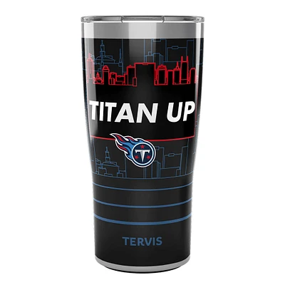 Tervis Tennessee Titans 20oz. Gobelet en acier inoxydable avec couvercle coulissant Titan Up