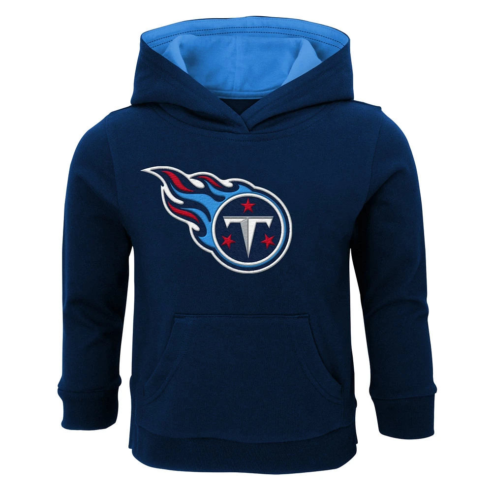 Sweat à capuche bleu marine Tennessee Titans Prime pour tout-petit