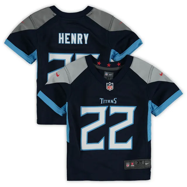 Derrick Henry Tennessee Titans Autographed Navy Nike Elite Jersey