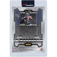 Tyjae Spears Tennessee Titans Autographed 2023 Panini Prizm Silver #396 Rookie Card 