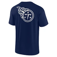 Unisex Fanatics Navy Tennessee Titans Elements Super Soft Short Sleeve T-Shirt