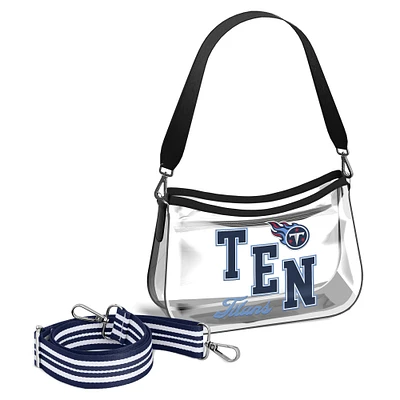 Mini-porte-monnaie transparent Tennessee Titans Stadium de WEAR by Erin Andrews