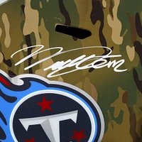 Will Levis Tennessee Titans Autographed Riddell Camo Speed Replica Helmet