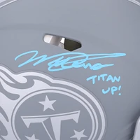 Will Levis Tennessee Titans Autographed Riddell Slate Speed Authentic Helmet with "Titan Up!" Inscription - Limited Edition #12/12
