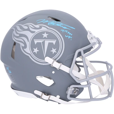 Will Levis Tennessee Titans Autographed Riddell Slate Speed Authentic Helmet with "Titan Up!" Inscription - Limited Edition #12/12