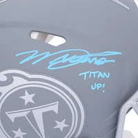 Will Levis Tennessee Titans Autographed Riddell Slate Speed Authentic Helmet with "Titan Up!" Inscription - Limited Edition of 12