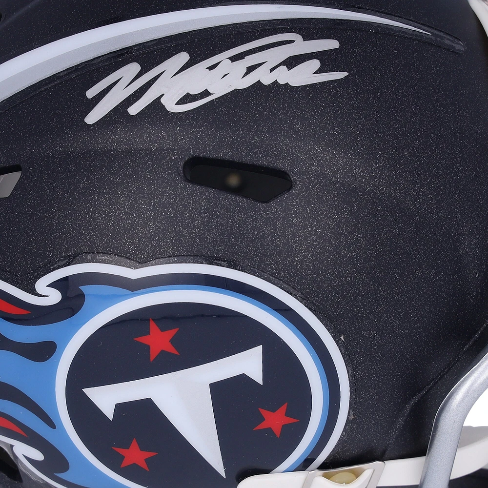 Will Levis Tennessee Titans Autographed Riddell Speed Mini Helmet
