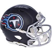 Will Levis Tennessee Titans Autographed Riddell Speed Mini Helmet
