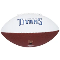 Will Levis Tennessee Titans Autographed White Panel Football