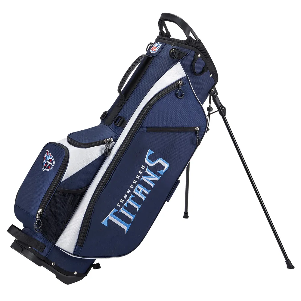 Wilson NFL Tennessee Titans Cart Golf Bag, Navy/White, One Size