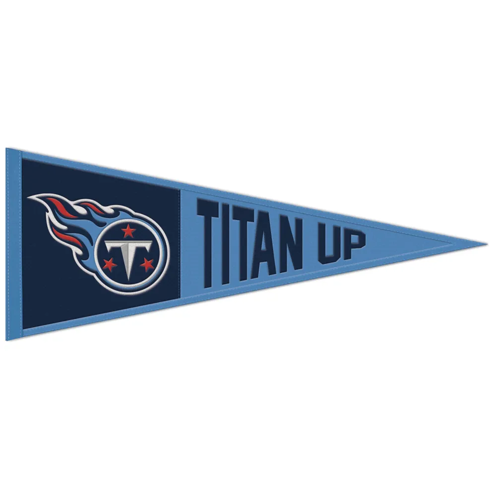 WinCraft Tennessee Titans 13'' x 32'' Slogan - Pennant