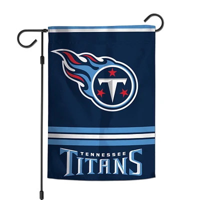 Drapeau de jardin d'équipe WinCraft Tennessee Titans 12'' x 18''