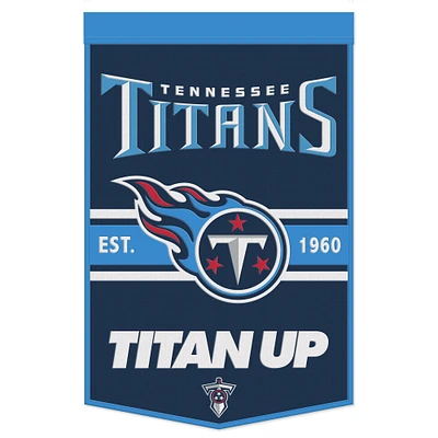 WinCraft Tennessee Titans Bannière de championnat 24" x 38"