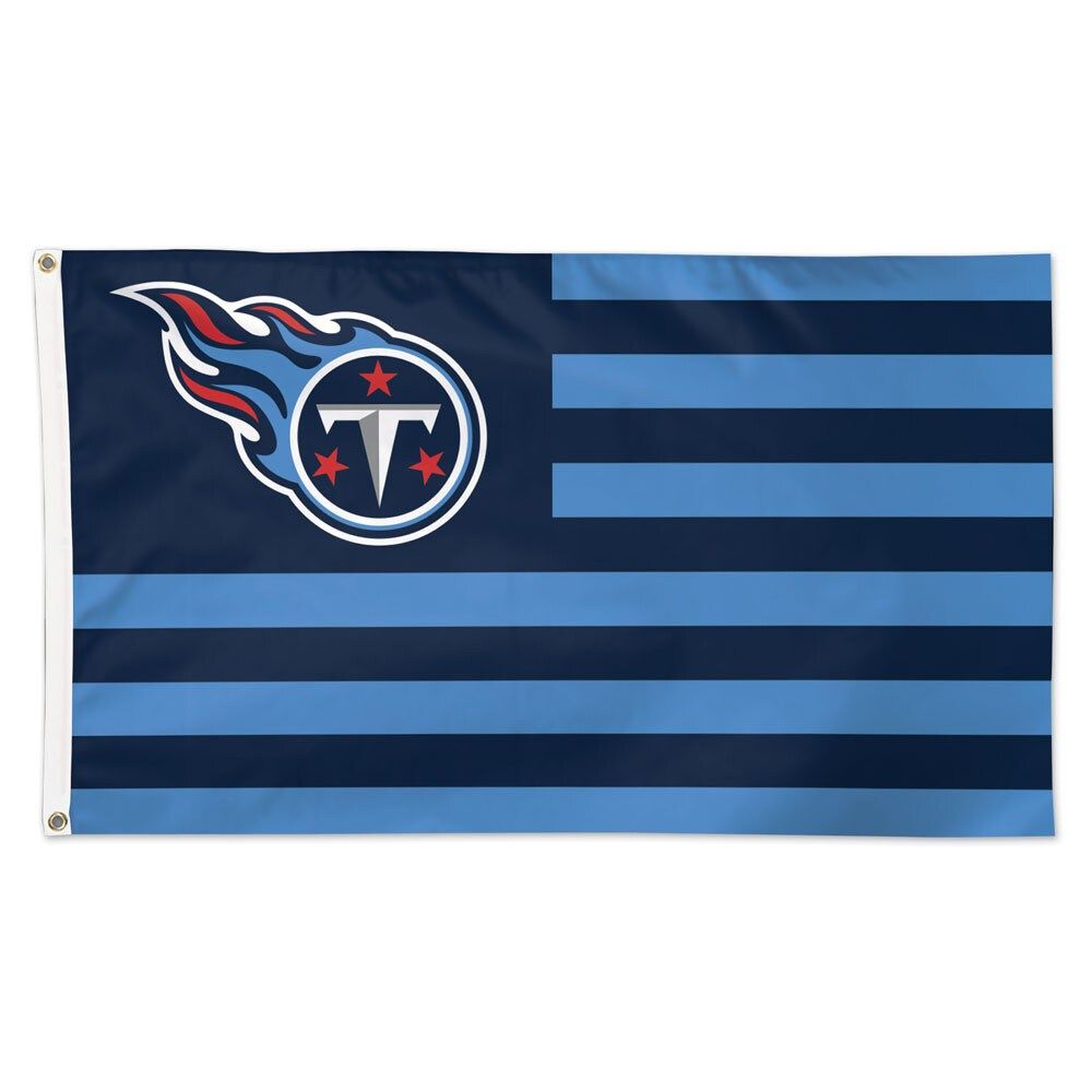 WinCraft Tennessee Titans 3' x 5' Americana Stars & Stripes Deluxe Flag