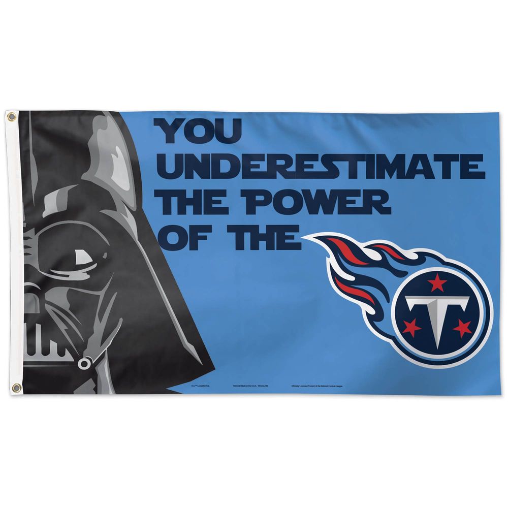 WinCraft Tennessee Titans 3' x 5' Star Wars Deluxe - Single-Sided Flag