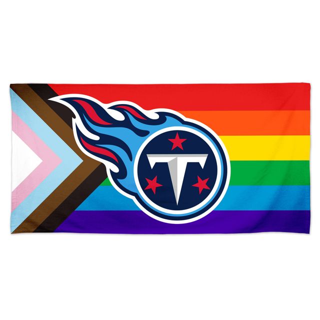 Serviette de plage WinCraft Tennessee Titans 30'' x 60'' Pride Spectra