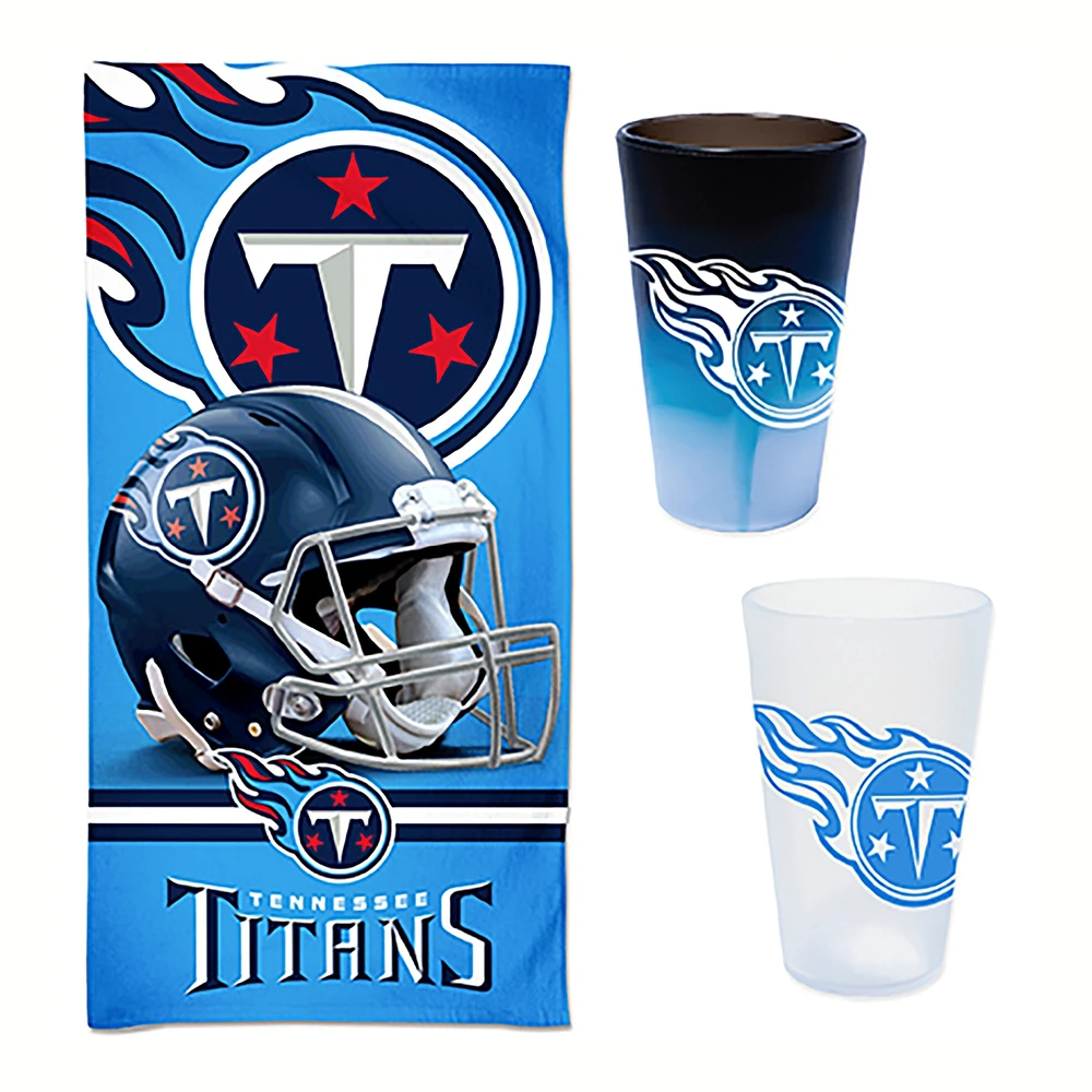 Pack d'accessoires pour la journée à la plage WinCraft Tennessee Titans