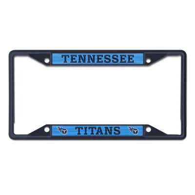 Tennessee Titans WinCraft Chrome Color License Plate Frame