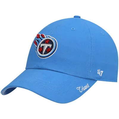 Tennessee Titans '47 Women's Miata Clean Up Secondary Logo Adjustable Hat - Light Blue