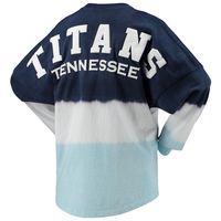 Tennessee Titans Fanatics Branded Women's Ombre Long Sleeve T