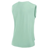 Women's Fanatics Mint Tennessee Titans Studio Embrace Tank Top