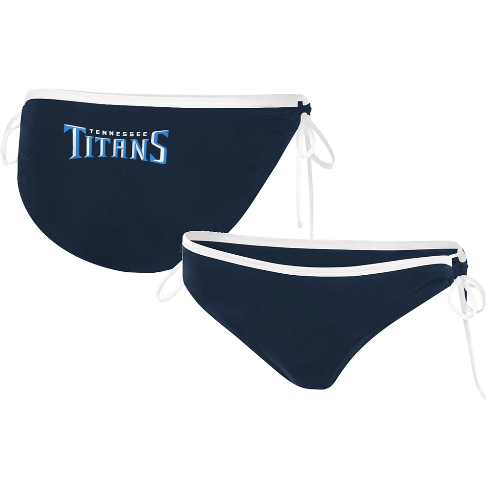 Bas de bikini pour femme G-III 4Her by Carl Banks Navy Tennessee Titans Perfect Match