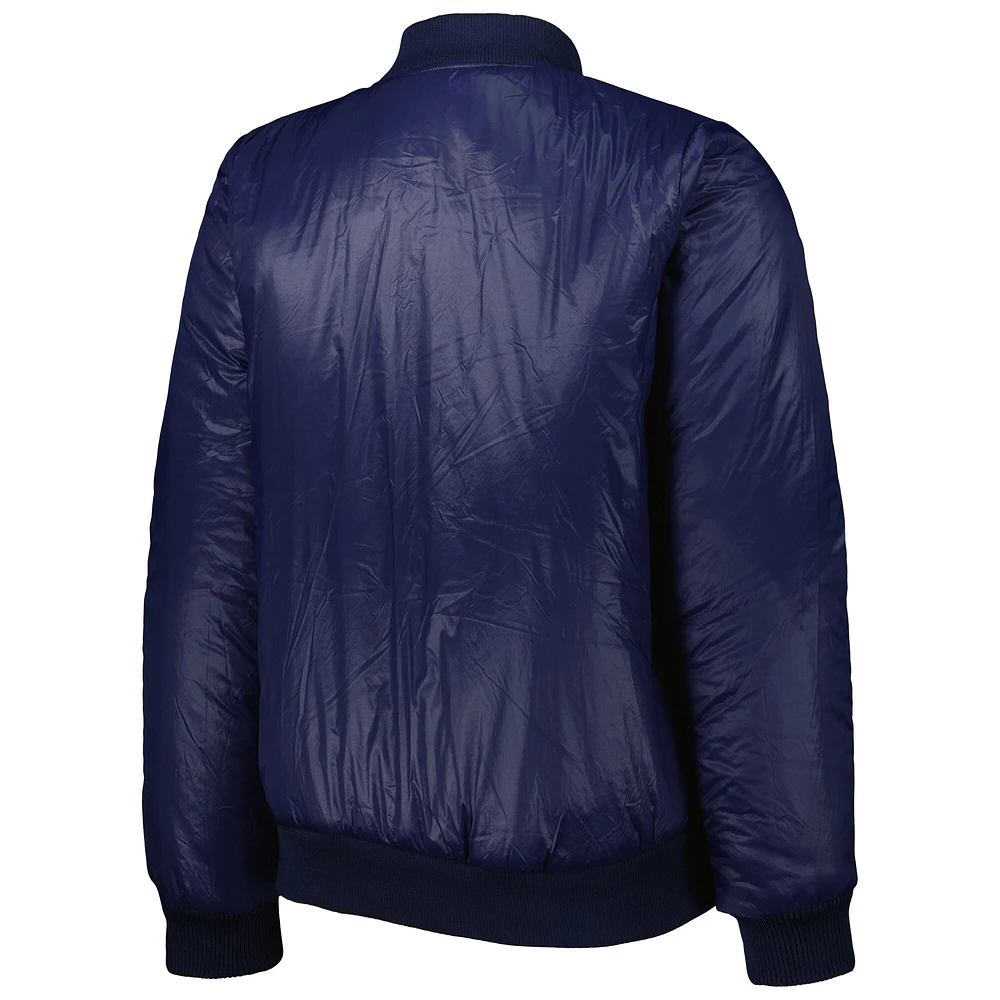 Veste réversible pour femme G-III 4Her by Carl Banks Oatmeal/Navy Tennessee Titans Switchback Full-Zip