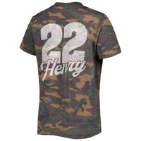 Women's Majestic Threads Derrick Henry Camo Tennessee Titans Name & Number V-Neck Tri-Blend T-Shirt Size: Small