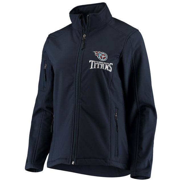 Veste Sonoma Softshell à fermeture éclair pour femme bleu marine Tennessee Titans