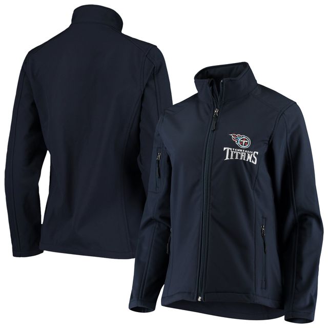 Veste Sonoma Softshell à fermeture éclair pour femme bleu marine Tennessee Titans